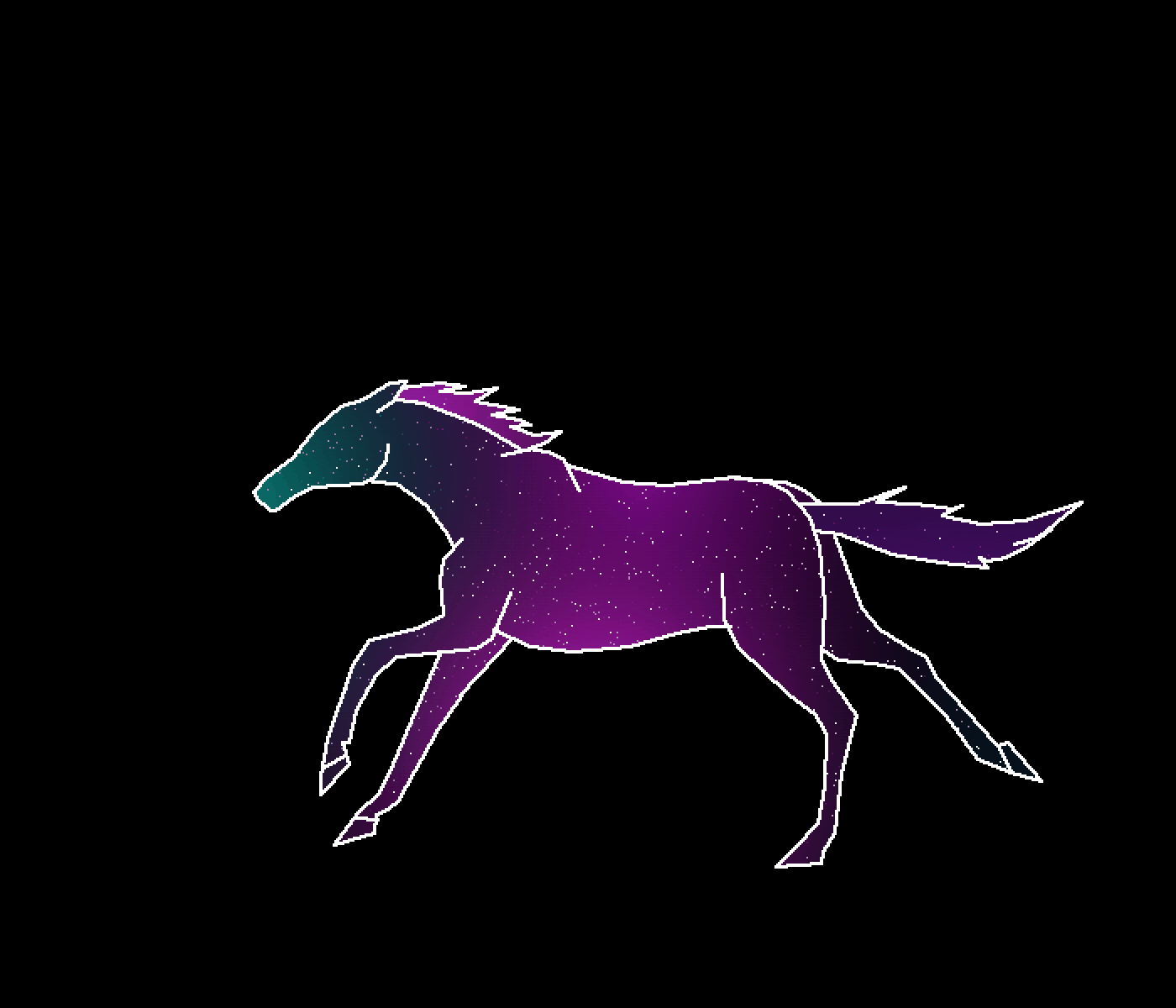 Horse Running